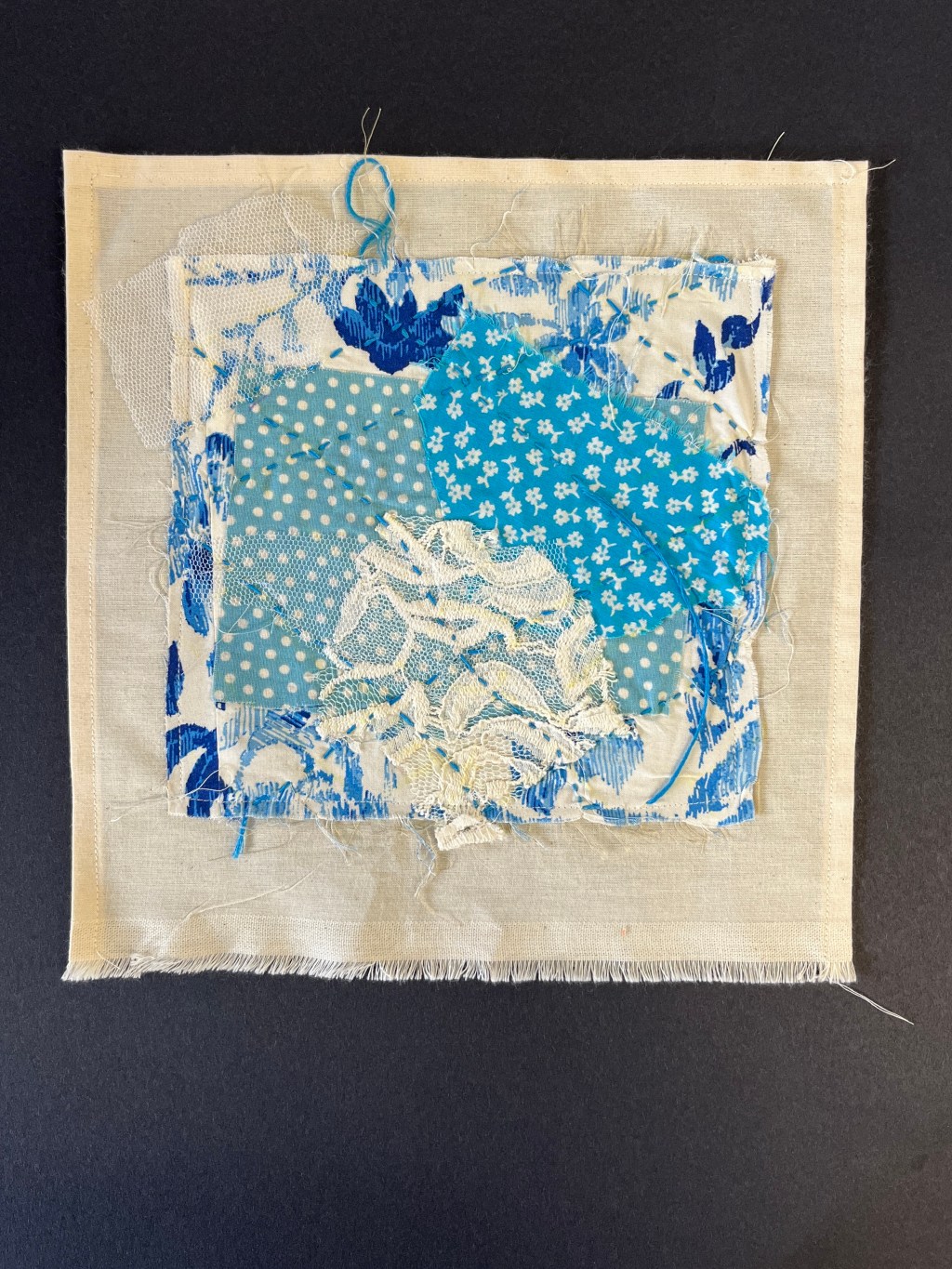 Teaching Textiles: Sashiko&nbsp;Collages
